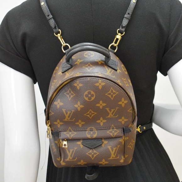 AUTHENTIC LOUIS VUITTON Palm Springs mini backpack - Picture 6 of 8